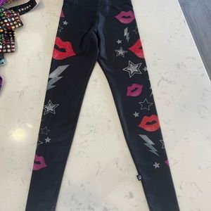 New Terez Black Kiss Leggings